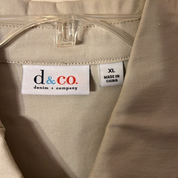 Womens Size XL Denim & Co Jacket - Picture 2 of 4